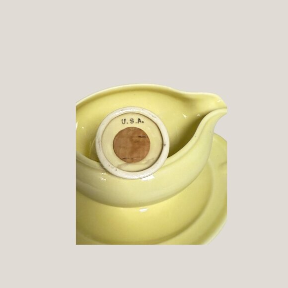 3 Vintage Lu-Ray Pastels -  Round Serving Platter, Salt & Pepper, Gravy Boat - Picture 16 of 16